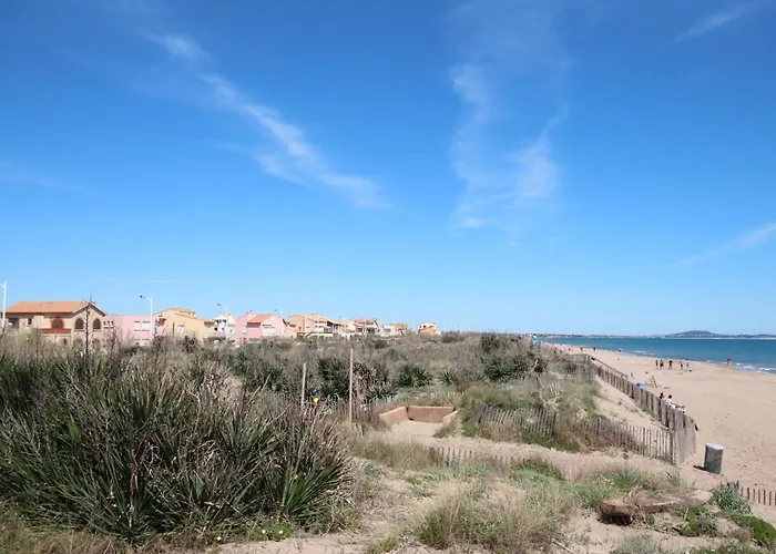 Belle Climatisee 4-5 Couchages 2 Terrasses Piscine Commune Parking Dans Securisee 200m De La Lrma45 * Portiragnes